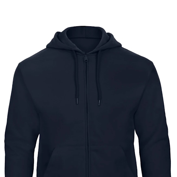 B&C Unisex Adult ID.205 50/50 Full Zip Hoodie XS Marinblå Navy XS