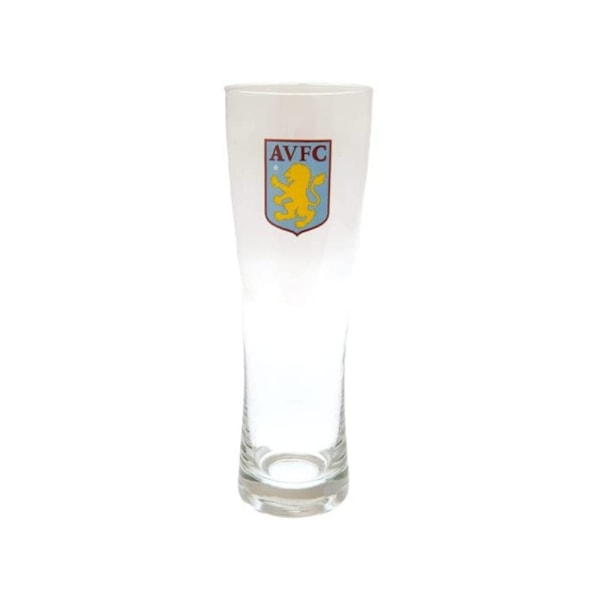 Aston Villa FC Peroni Crest Pint Glas En Storlek Klar Clear One Size