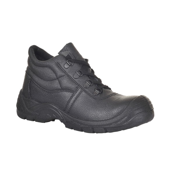 Portwest Unisex Adult Steelite Anti Scuff Toe Safety Boots 5 UK Black 5 UK