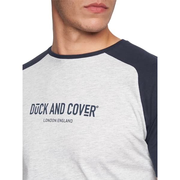 Duck and Cover Herr Vianney Pyjamas Set M Gråmelerad Grey Marl M