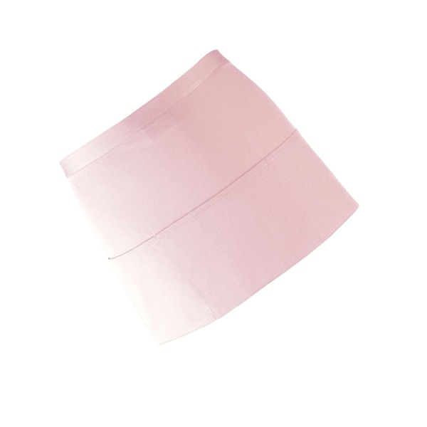 Premier Ladies/Womens Colours 3-fickor Förkläde / Arbetskläder (2-pack) Pink One Size
