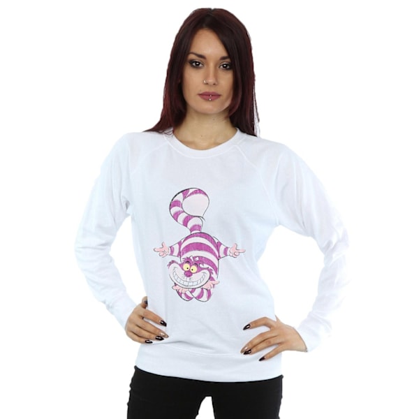 Disney Dam/Damer Alice I Spegellandet Cheshire Cat Upside Do White XL