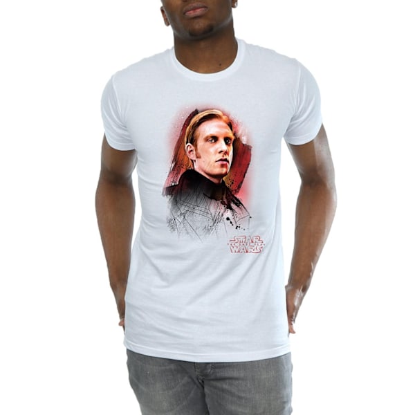 Star Wars The Last Jedi General Hux Borstad T-shirt L Vit White L