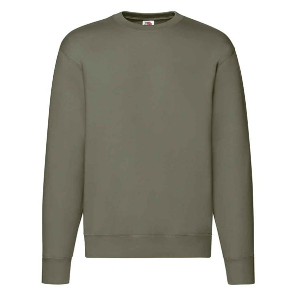 Fruit of the Loom Premium Drop Shoulder Sweatshirt M Klass Classic Olive M