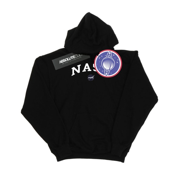 NASA Girls Collegiate Logo Hoodie 9-11 Years Black Black 9-11 Years