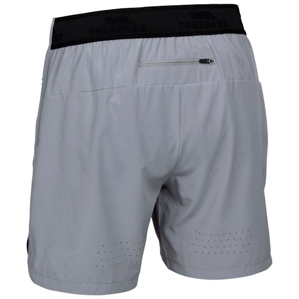 Trespass Mens Boiswin TP75 Active Shorts S Platinum Platinum S