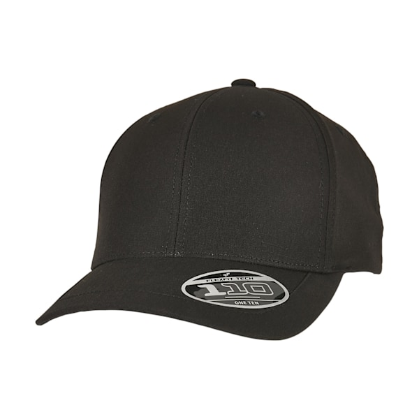 Flexfit Unisex Adult 110 Ripstop Snapback Cap One Size Svart Black One Size
