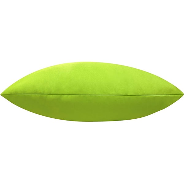Furn Plain Utekuddeöverdrag En Storlek Lime Lime One Size