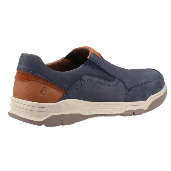 Hush Puppies herr Fletcher läderskor 7 UK marinblå/tan Navy/Tan 7 UK