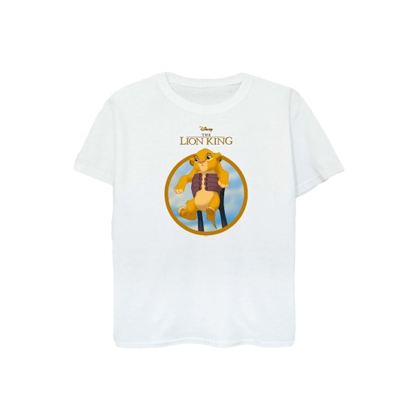 Disney Dam/Damer The Lion King Show Simba Bomull Boyfriend White XXL