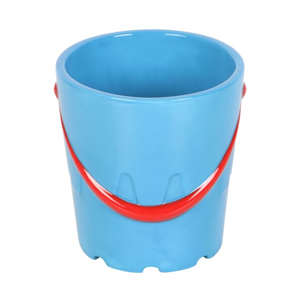 Something Different Bucket Keramisk Mugg & Sked Set En Storlek Blå Blue/Red One Size