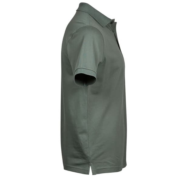 Tee Jays Herr Lyxig Stretch Pikétröja M Lövgrön Leaf Green M