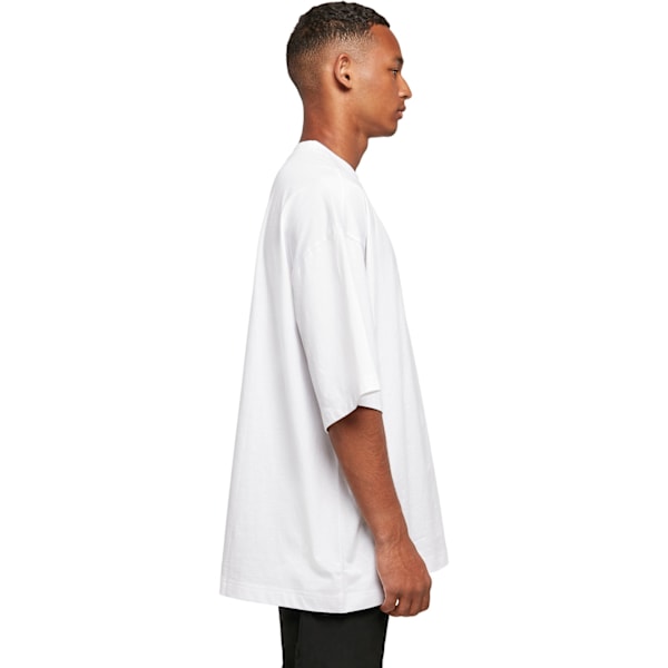 Bygg ditt varumärke herr oversized T-shirt 4XL vit White 4XL