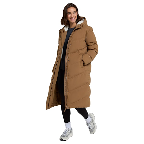 Animal Damjacka för Kvinnor/Damer med Borgfoder och Vaddering, Storlek 20 UK, Tan Tan 20 UK