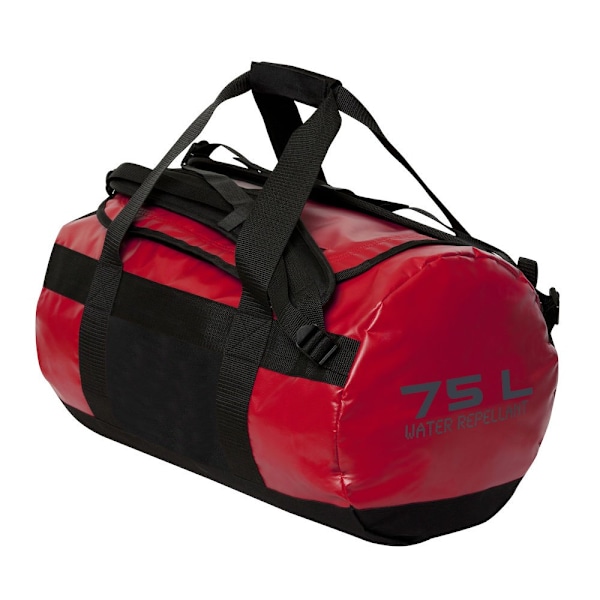 Clique 2 i 1 Duffel Bag One Size Röd Red One Size