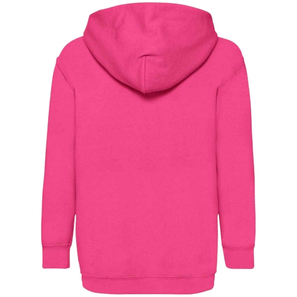 Fruit Of The Loom Barn Klassisk 80/20 Hoodie 9-11 Fuchsia Fuchsia 9-11
