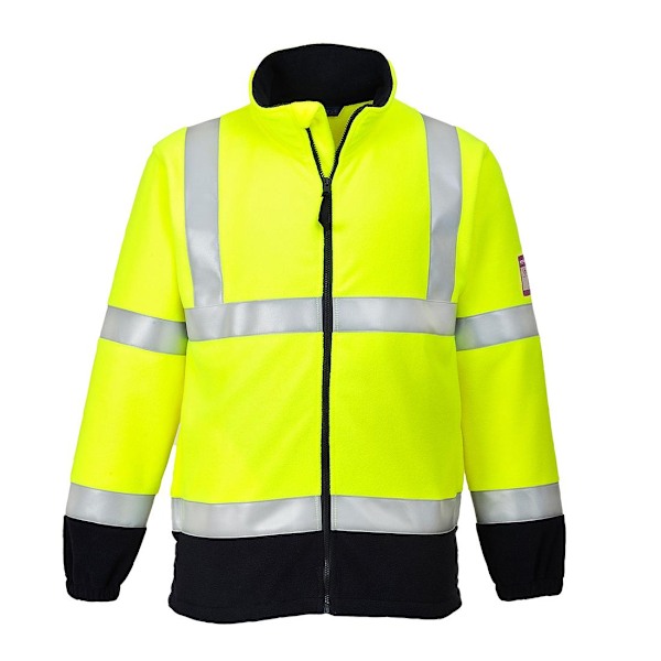 Portwest Herr Flamresistent Hi-Vis Jacka M Gul Yellow M