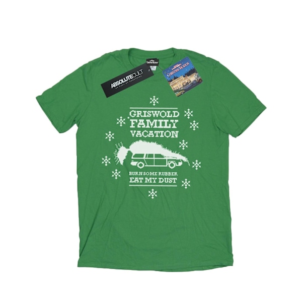 National Lampoon's Christmas Vacation Herr Eat My Dust T-shirt Irish Green XL