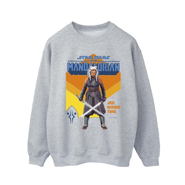 Star Wars Mens The Mandalorian Jedi Ahsoka Tano Sweatshirt XL S Sports Grey XL