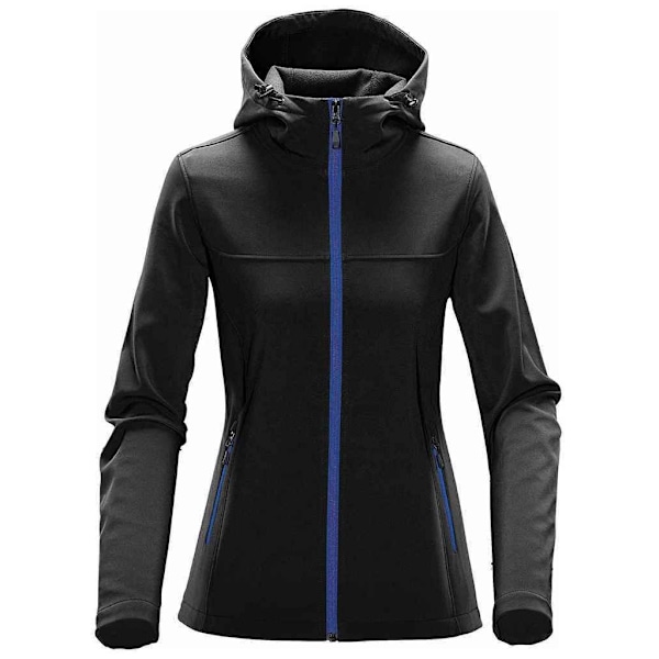 Stormtech Dam/Kvinnor Orbiter Hooded Soft Shell Jacka XXL Bl Black/Azure XXL