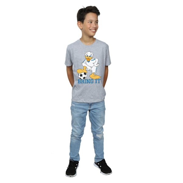 Disney Boys Donald Duck Bring It T-shirt 9-11 år Sports Grey Sports Grey 9-11 Years