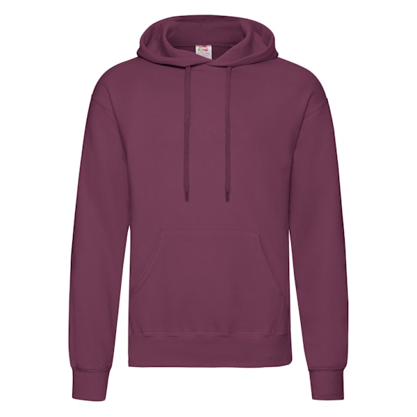 Fruit Of The Loom Vuxen Unisex Klassisk Huvtröja S Bur Burgundy S