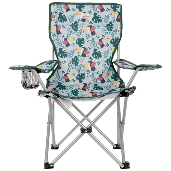Trespass Barn/Barn Joejoe Campingstol med tropiska blad Multicoloured One Size