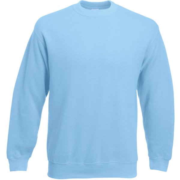 Fruit Of The Loom Herr Set-In Belcoro® Yarn Sweatshirt XL Sky B Sky Blue XL