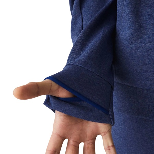 Lacoste Herr Höghalsad Jacka med Hel Dragkedja S Blå Blue S