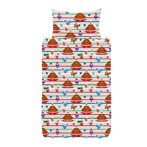 Hey Duggee Vändbart Jul Påslakanset Enkelt Mul Multicoloured Single