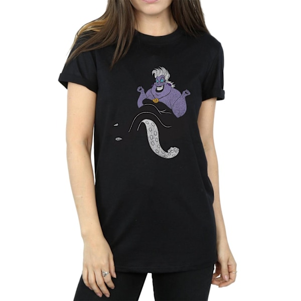 The Little Mermaid Dam/Damer Ursula Bomull Boyfriend T-Shir Black 3XL