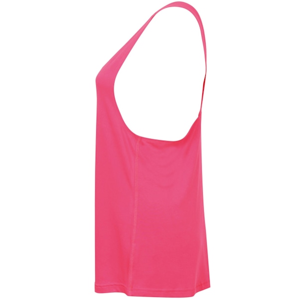 Skinni Fit Dam/Dam Tank Top S Neon Rosa Neon Pink S