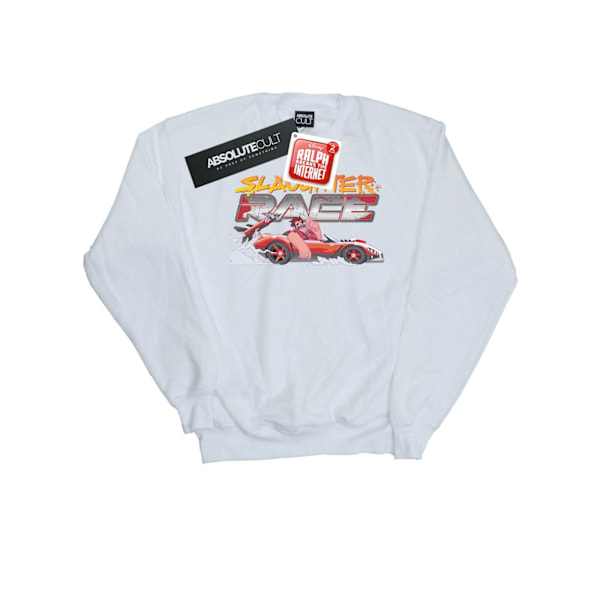 Disney Boys Wreck It Ralph Slaughter Race Sweatshirt 5-6 år White 5-6 Years