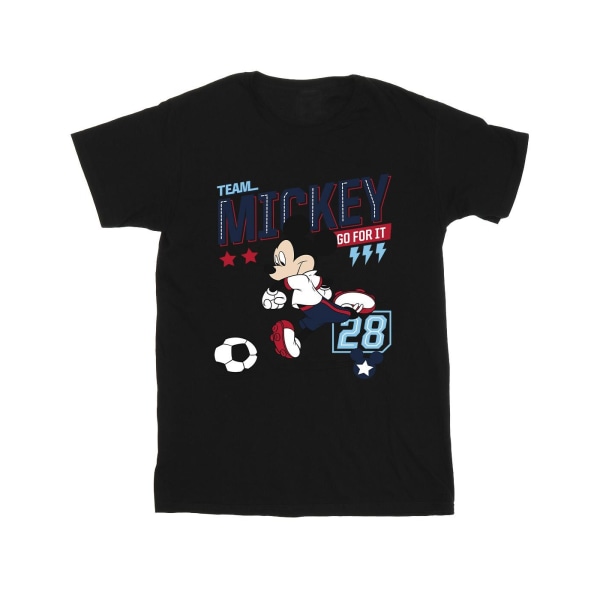 Disney Mickey Mouse Team Mickey Football T-Shirt 3XL Svart Black 3XL