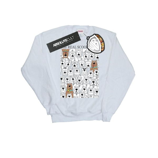 Scooby Doo Herr The Real Scooby Doo Sweatshirt L Vit White L