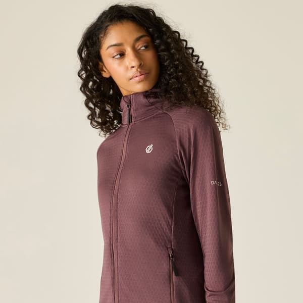 Dare 2B Dam Ventura Stretch Hooded Midlayer 12 UK Huc Huckleberry 12 UK