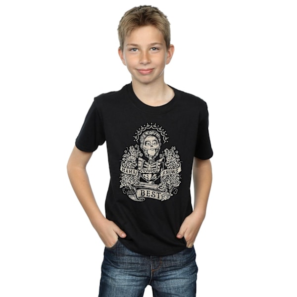 Disney Boys Coco Mama Knows Best T-shirt 7-8 år Svart Black 7-8 Years