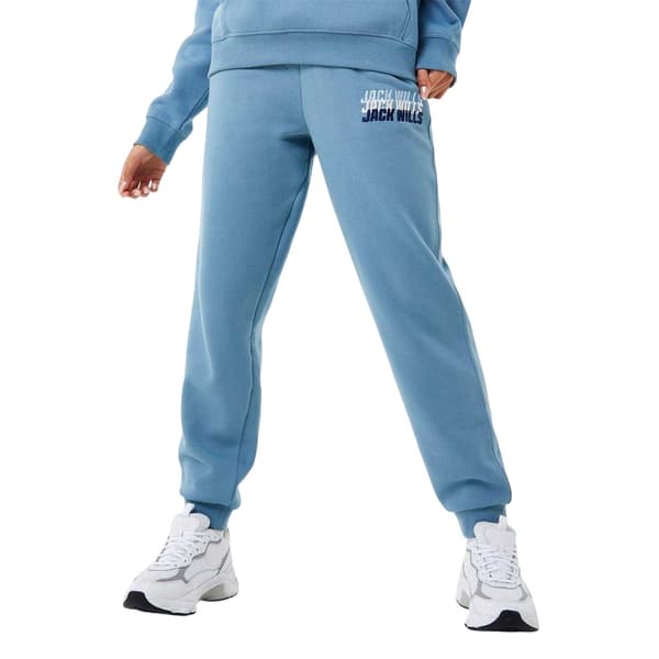 Jack Wills Dam/Dam Stacked Joggingbyxor 8 UK Shadow Bl Shadow Blue 8 UK