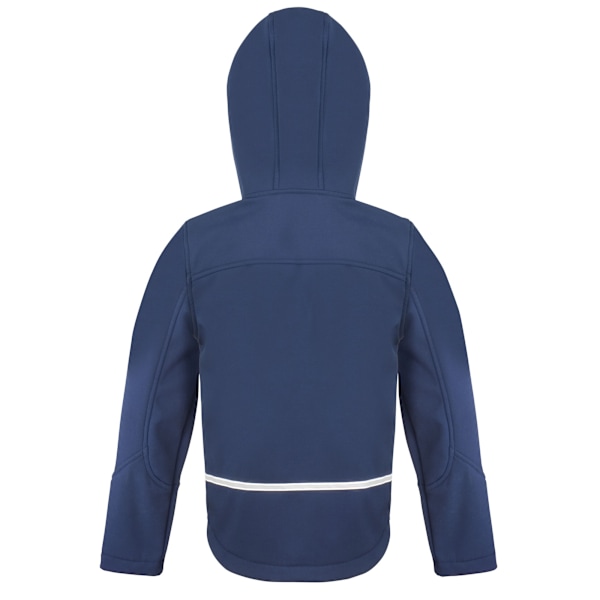 Result Core Barn/Barn TX Performance Huvförsedd Mjuk Skaljacka Navy/Royal Blue 5-6 Years