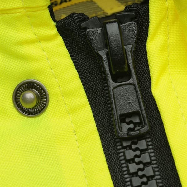 Dunlop Hi-Vis Säkerhetsbomberjacka för män L Gul Yellow L