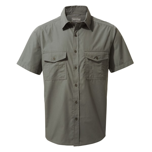 Craghoppers Kiwi Kortärmad Skjorta XL Mörkgrå Dark Grey XL