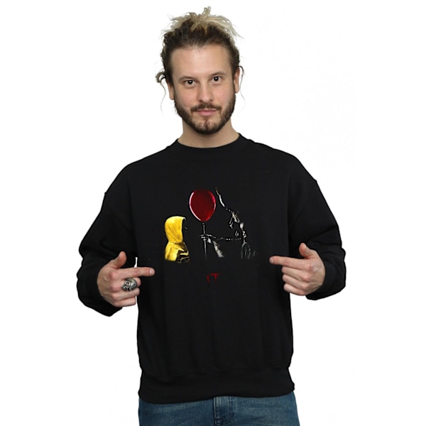 It Mens Georgie Balloon Sweatshirt 3XL Svart Black 3XL