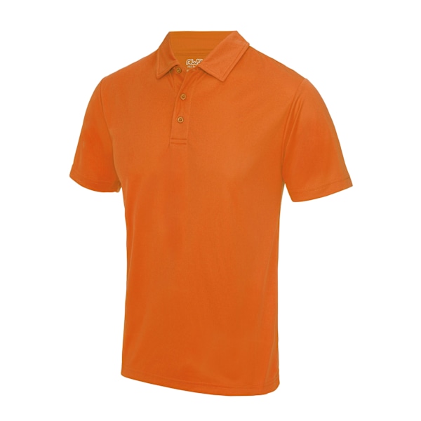 AWDis Just Cool Herr Poloshirt i enfärgad sportmodell 3XL Orange Crush Orange Crush 3XL