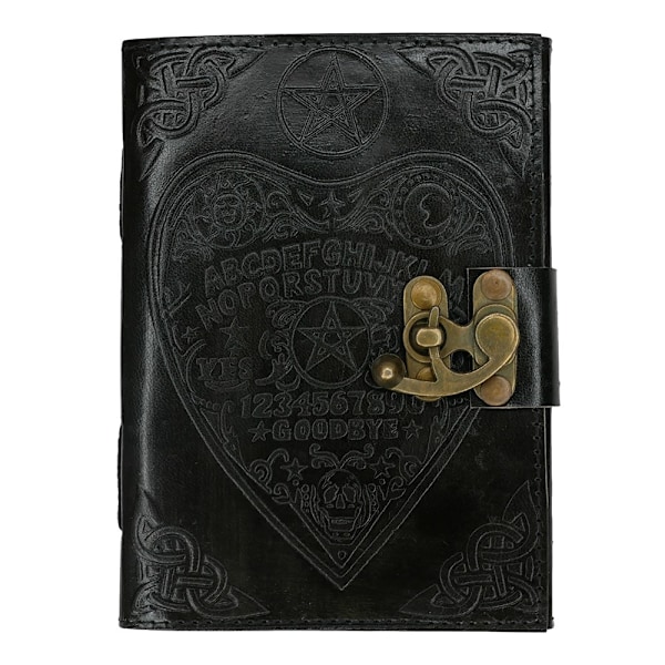 Something Different Talking Board Läderjournal Storlek One Svart Black One Size
