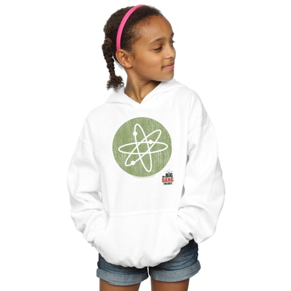 The Big Bang Theory Girls Big Bang Icon Hoodie 12-13 år Vit White 12-13 Years