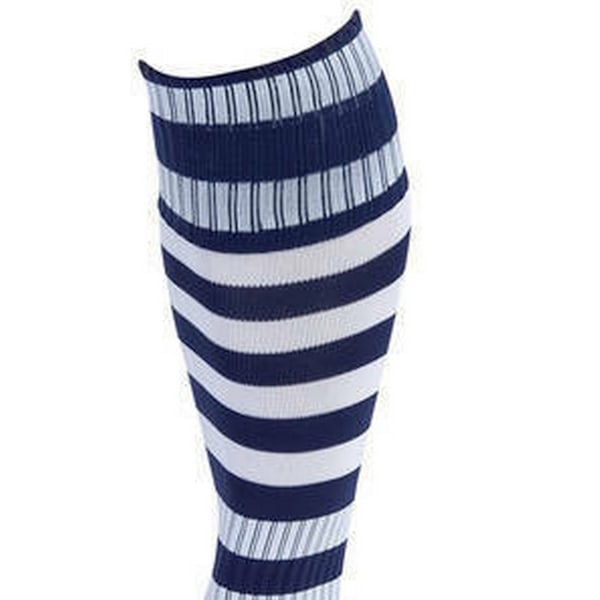 Precision Unisex Vuxen Pro Randiga Fotbollsstrumpor 7 UK-12 UK Marinblå Navy/White 7 UK-12 UK