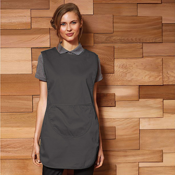 Premier Dam/Kvinnors Fick Tabard / Arbetskläder M Mörkgrå Dark Grey M