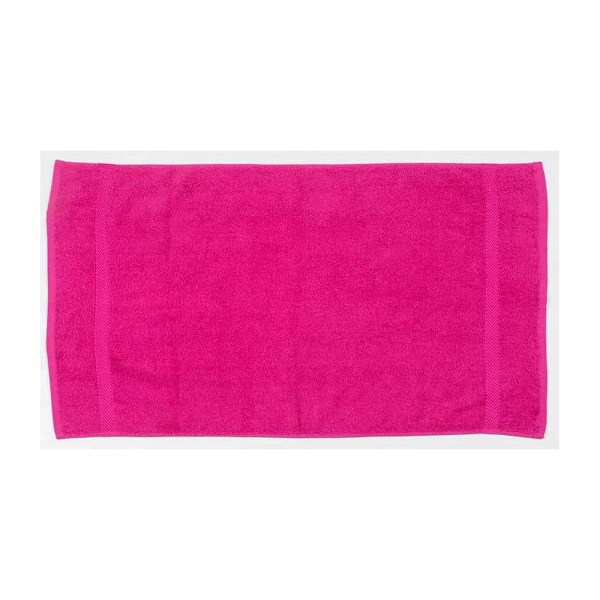 Towel City Lyxig Handduk En Storlek Fuchsia Fuchsia One Size