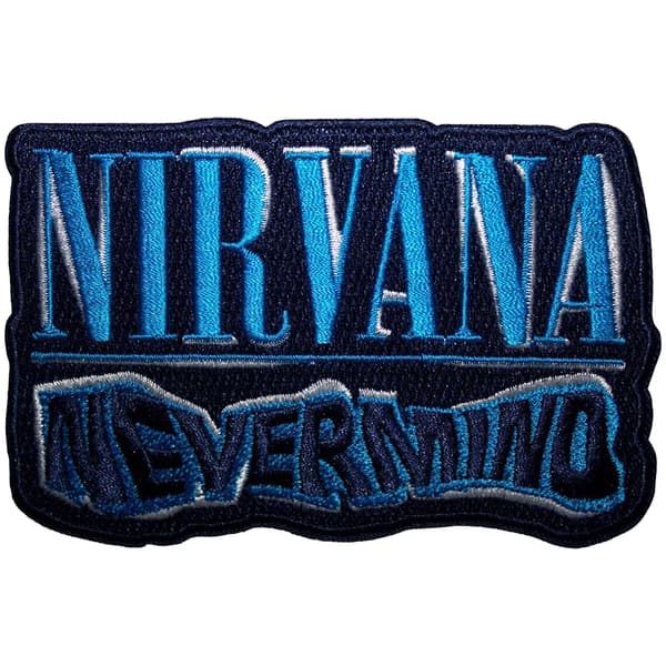 Nirvana Nevermind Standard Strykmärke One Size Svart/Blå Black/Blue One Size