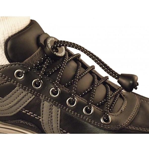Ultimate Performance Elastiska Skosnören One Size Svart Black One Size